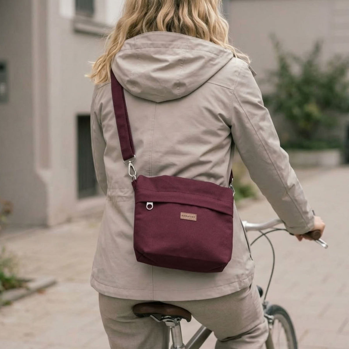 GRETJE Umhängetasche - Umhängetaschen - Burgundy - Kuratist