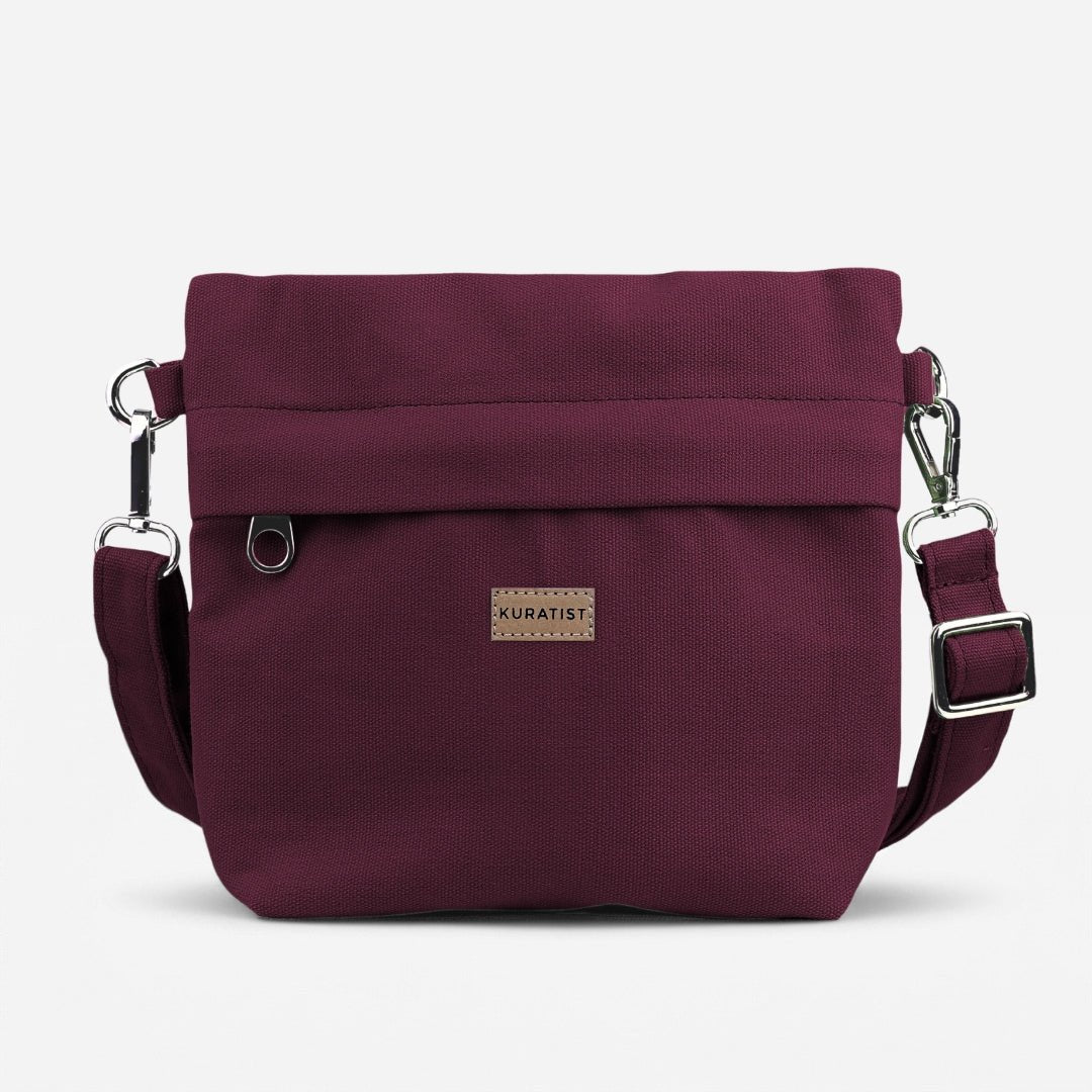 GRETJE Umhängetasche - Umhängetaschen - Burgundy - Kuratist