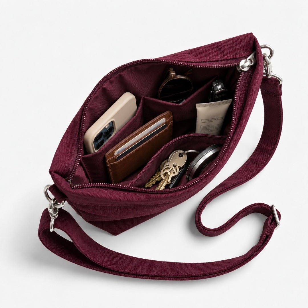 GRETJE Umhängetasche - Umhängetaschen - Burgundy - Kuratist