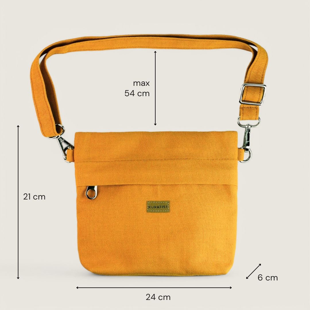 GRETJE Umhängetasche - Umhängetaschen - Curry - Kuratist