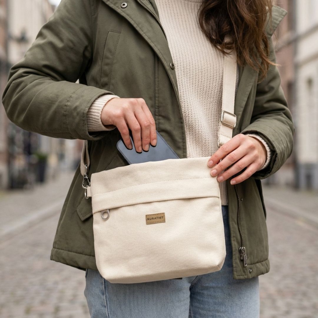 GRETJE Umhängetasche - Umhängetaschen - Linen - Kuratist