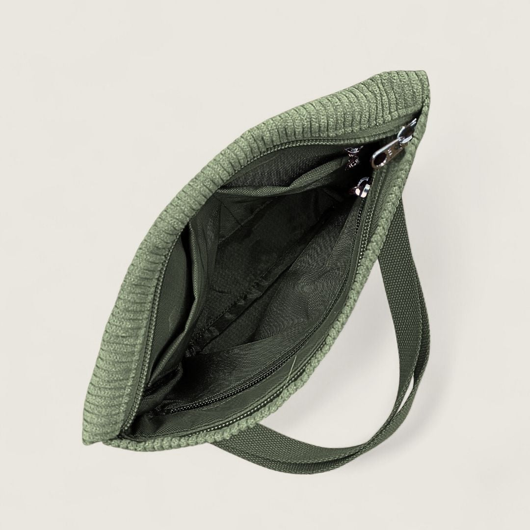 GRETJE Umhängetasche - Umhängetaschen - Cord Muted Olive - Kuratist
