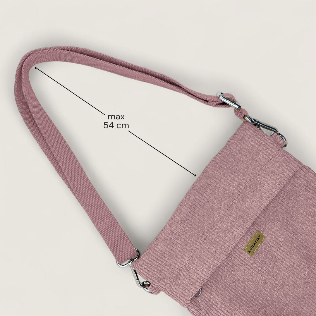 GRETJE Umhängetasche - Umhängetaschen - Cord Ash Rose - Kuratist