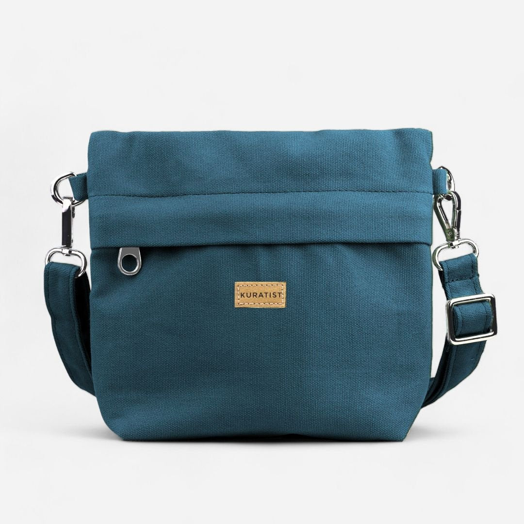 GRETJE Umhängetasche - Umhängetaschen - Teal - Kuratist