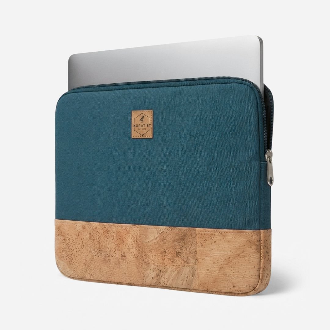 HUUS Laptoptasche - Laptoptaschen - Teal Cork - Kuratist