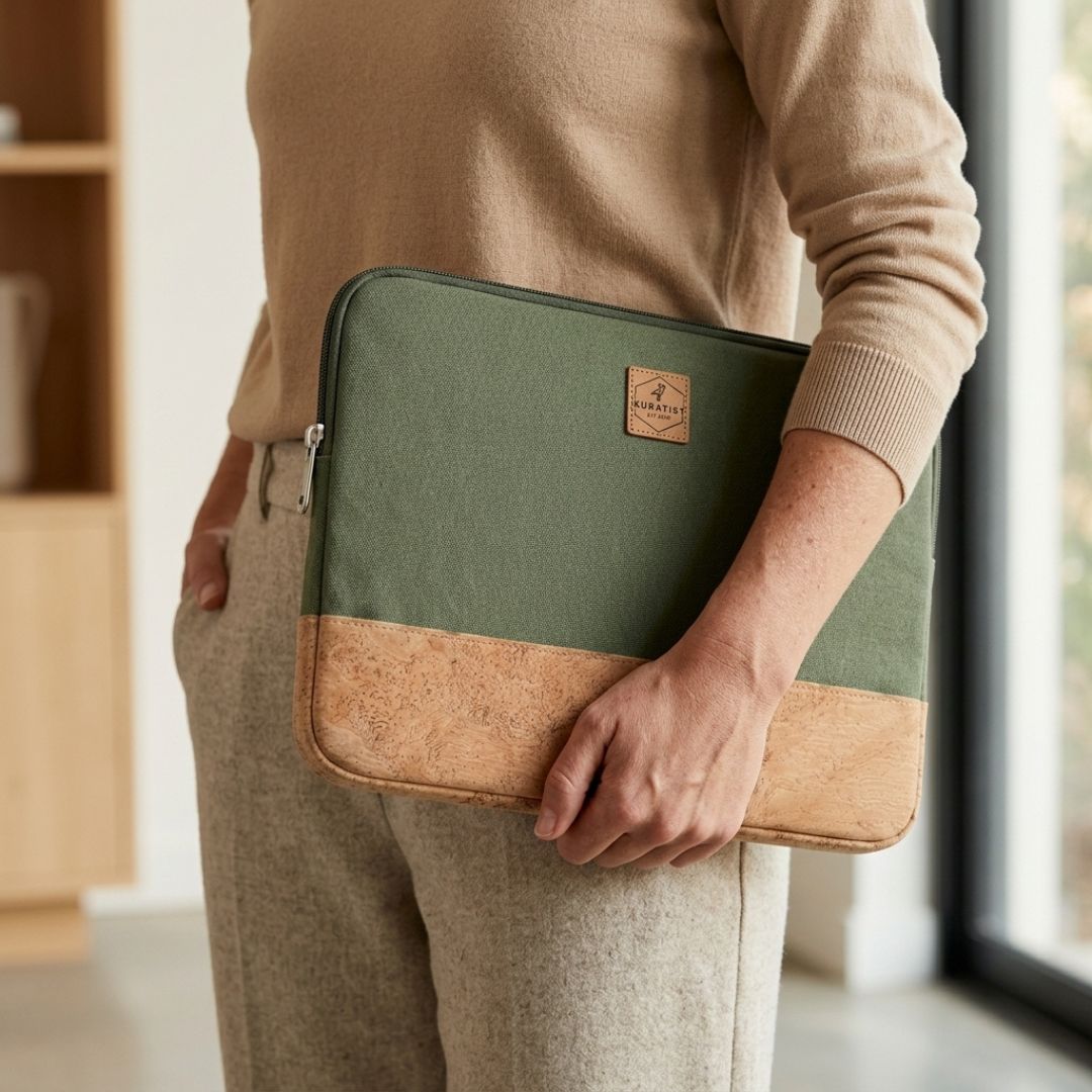 HUUS Laptoptasche - Laptoptaschen - Pine Cork - Kuratist