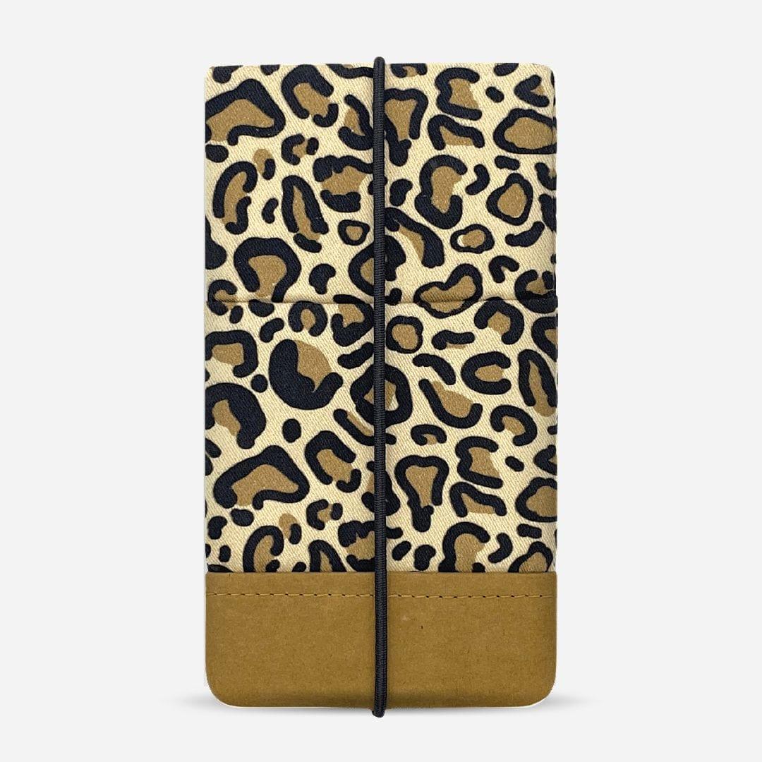 Kuratist MOIN Handytasche Beige Leopard Paper / L 6.9 Zoll