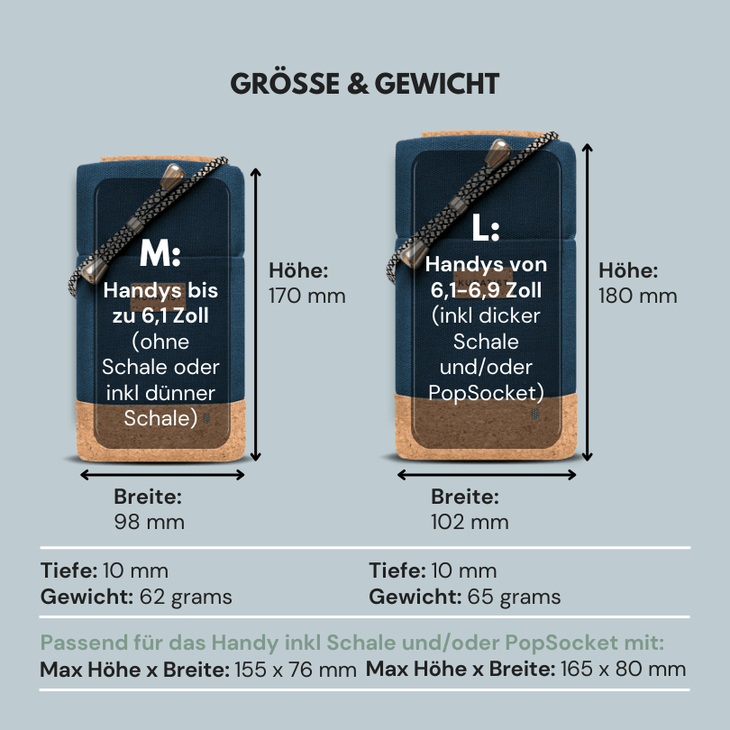 Kuratist NELA Handy Umhängetasche