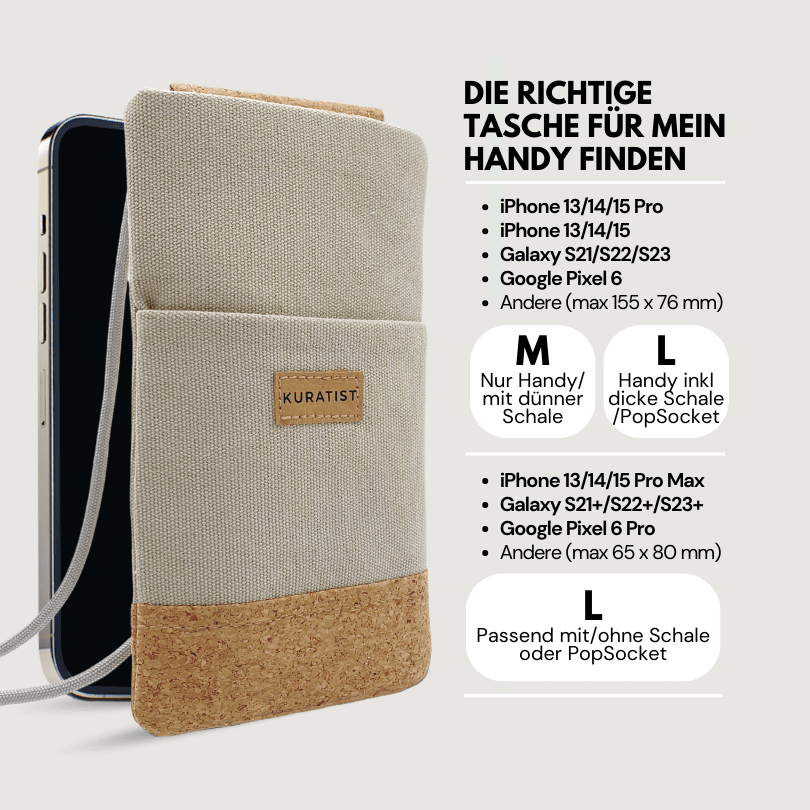 Kuratist NELA Handy Umhängetasche
