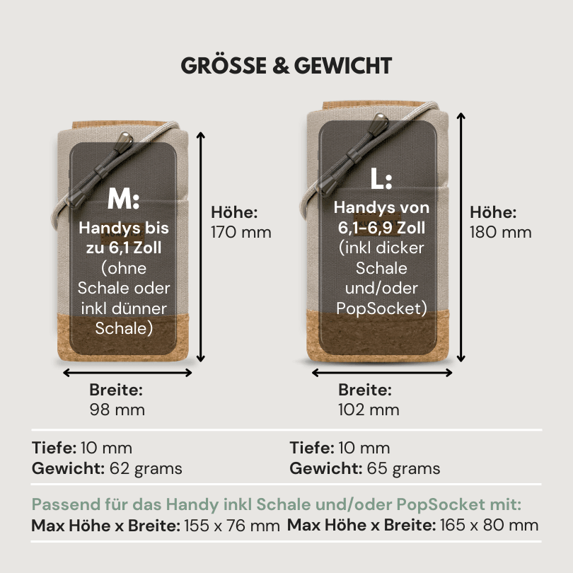 Kuratist NELA Handy Umhängetasche