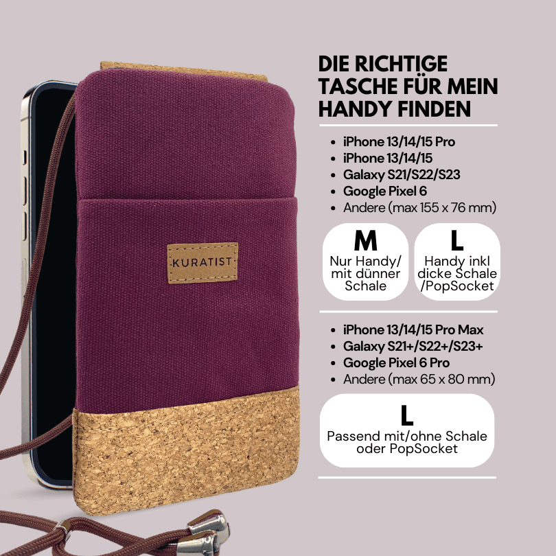 Kuratist NELA Handy Umhängetasche