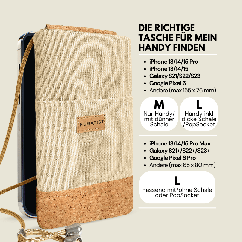 Kuratist NELA Handy Umhängetasche