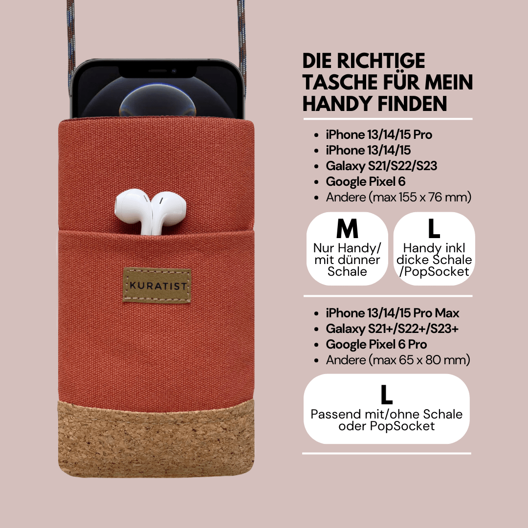 Kuratist NELA Handy Umhängetasche