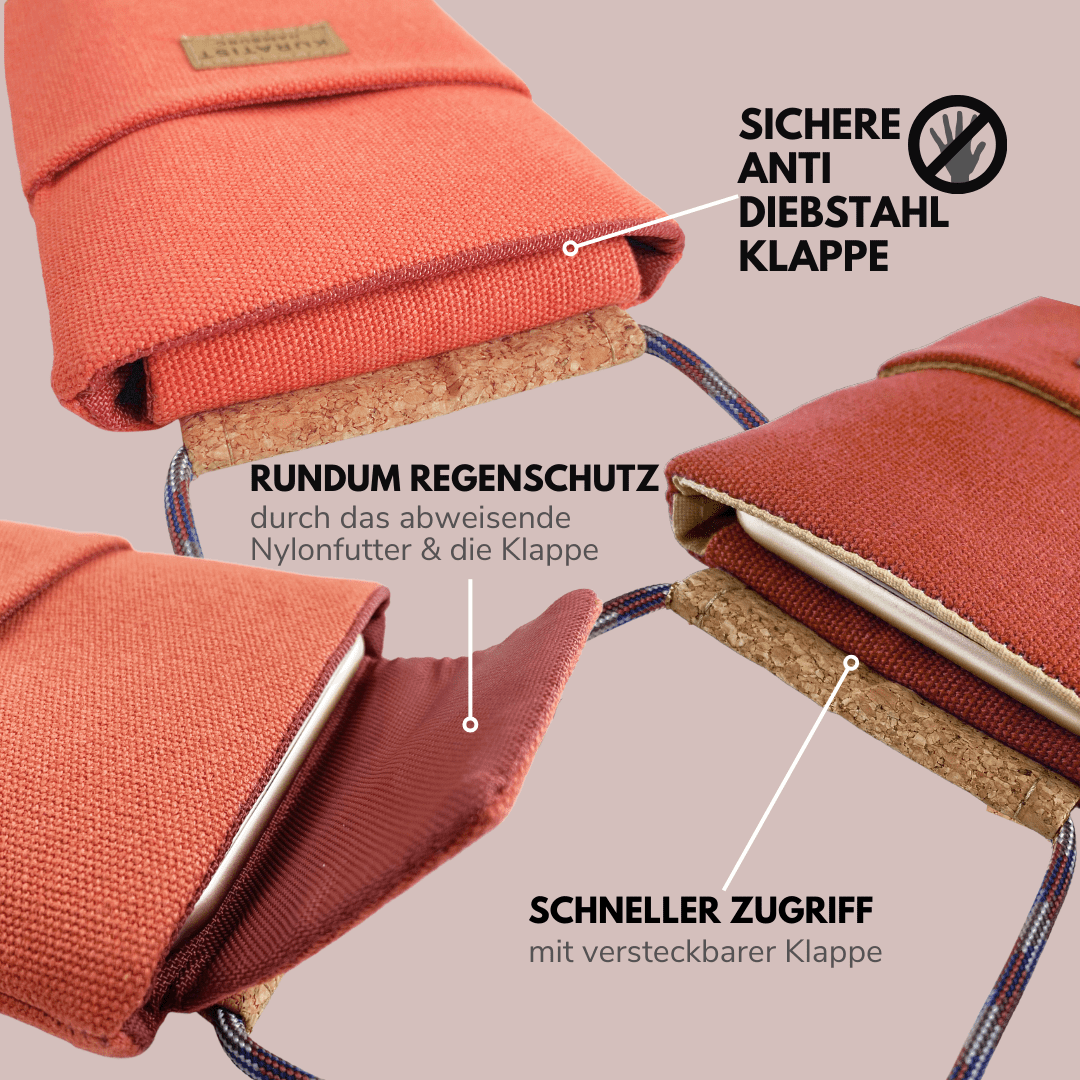 Kuratist NELA Handy Umhängetasche