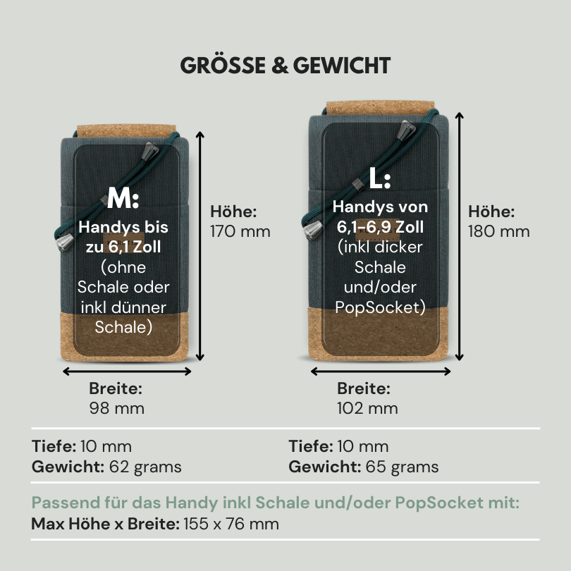 Kuratist NELA Handy Umhängetasche