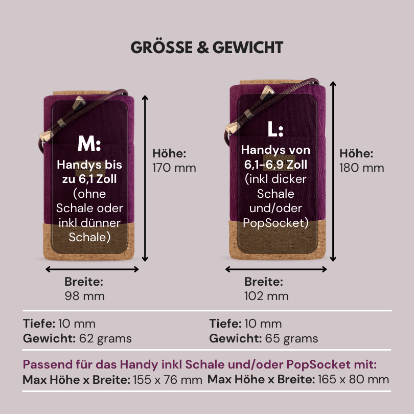 Kuratist NELA Handy Umhängetasche