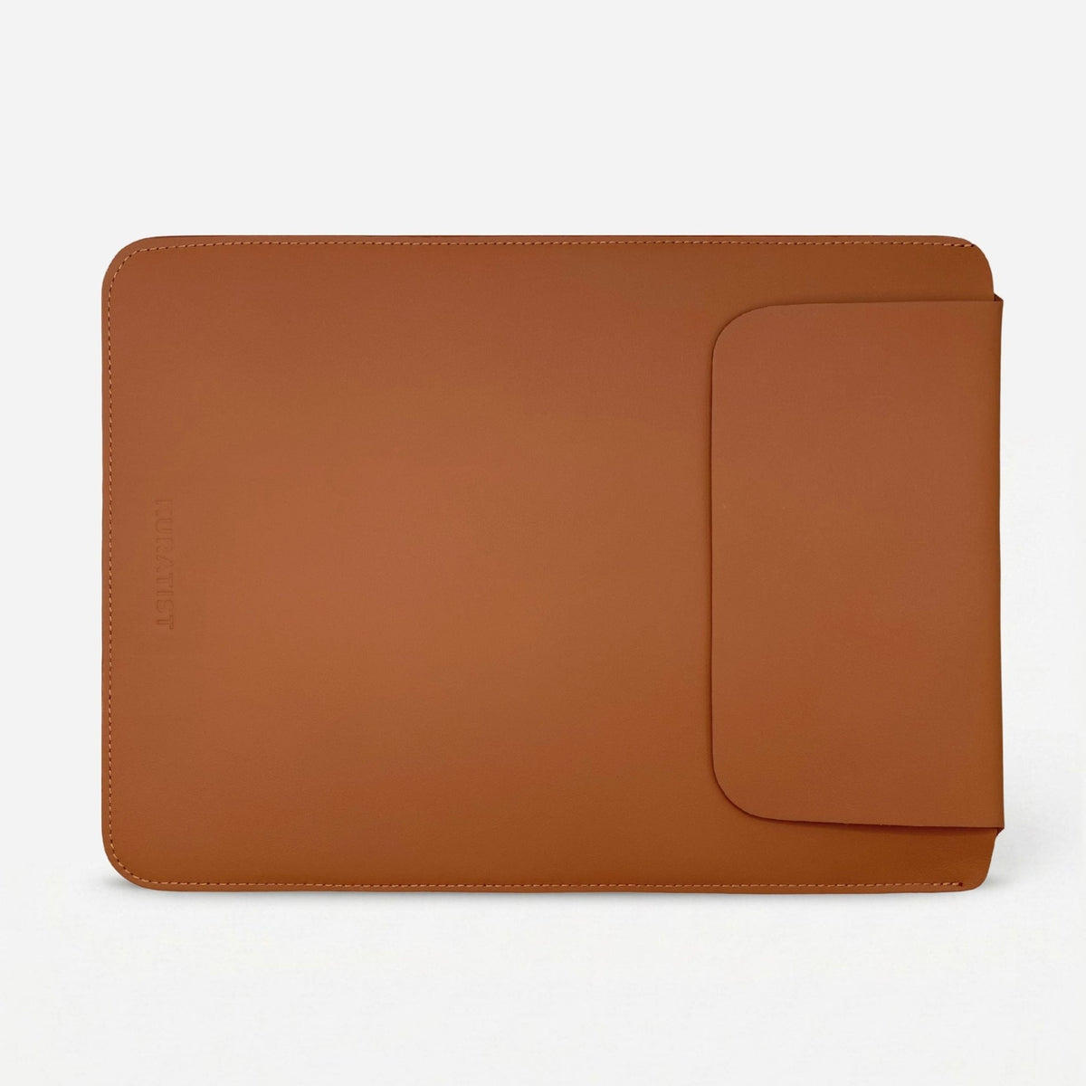 LUMI Laptop Hülle aus Leder für MacBook - Laptophüllen - Nappa Sienna Brown - Kuratist