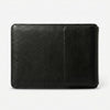 LUMI Laptop Hülle aus Leder für MacBook & Notebooks - Laptophüllen - Pebbled Black - Kuratist