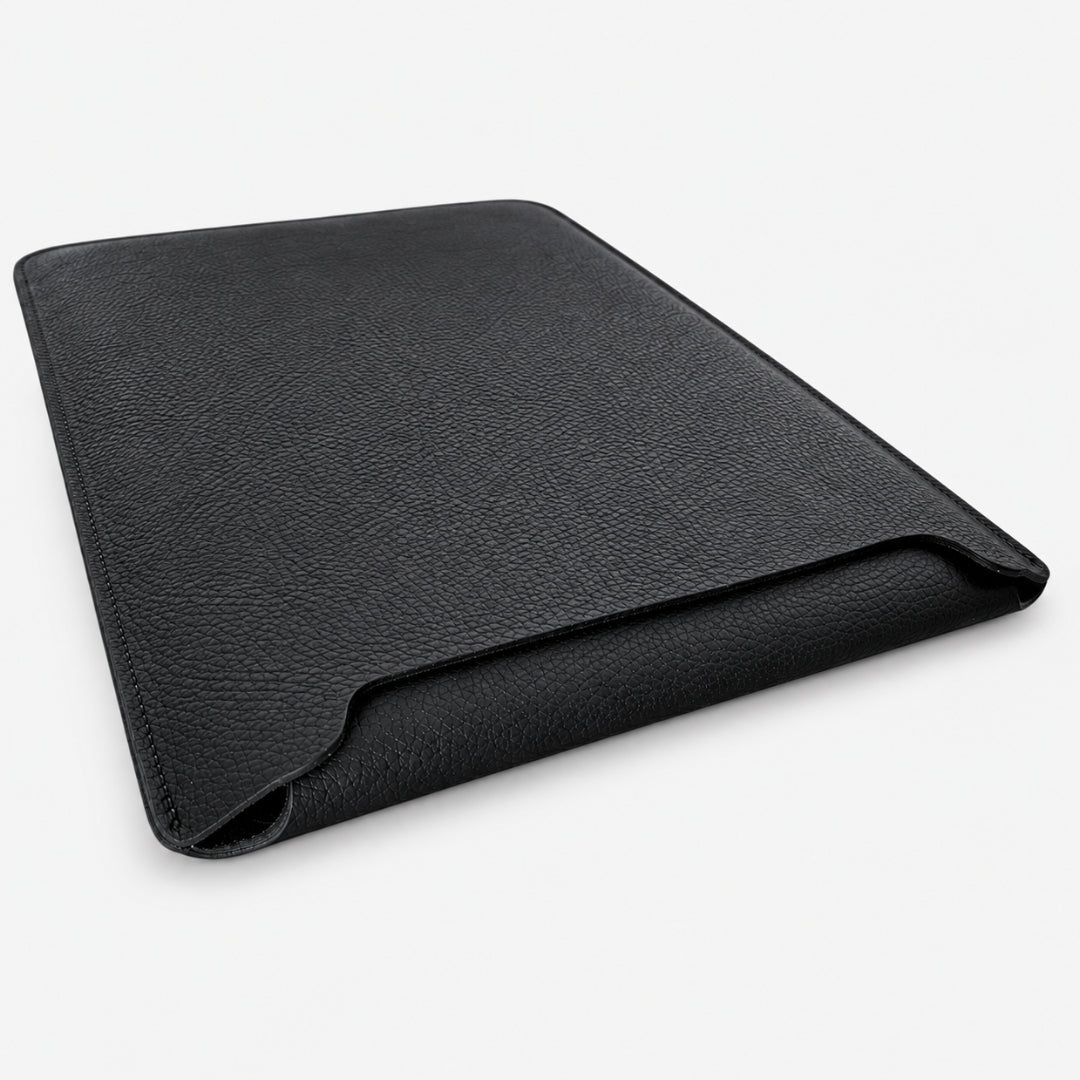 LUMI Laptop Hülle aus Leder - Laptophüllen - Black - Kuratist