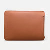 LUMI Laptophülle aus Premium Rindsleder - Laptophüllen - Nappa Sienna Brown - Kuratist