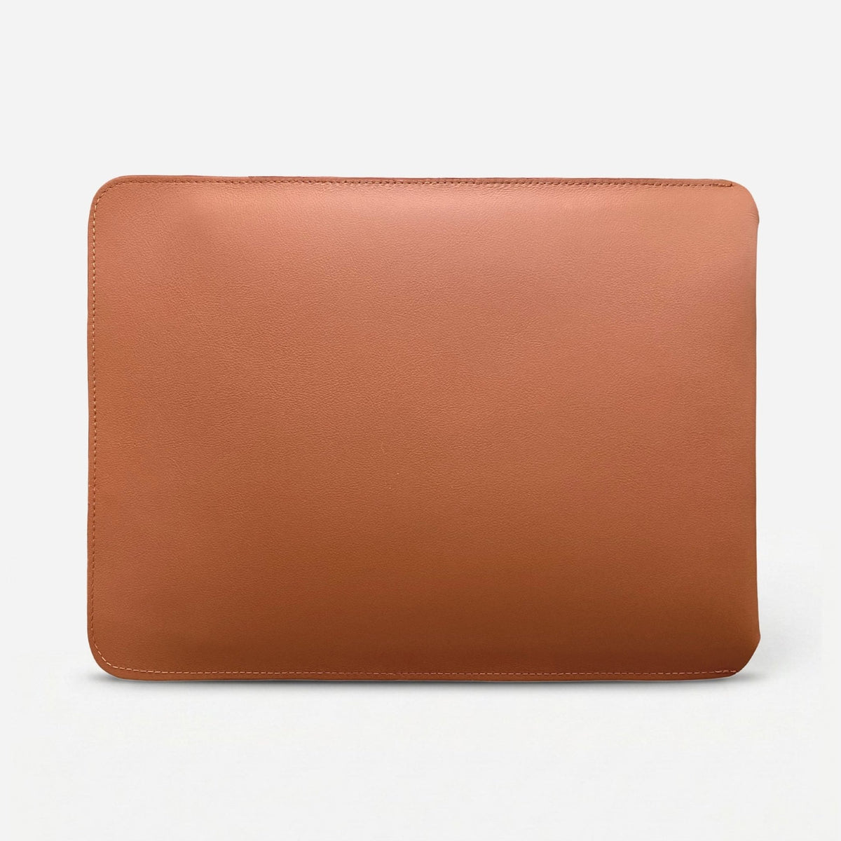 LUMI Laptophülle aus Premium Rindsleder - Laptophüllen - Nappa Sienna Brown - Kuratist