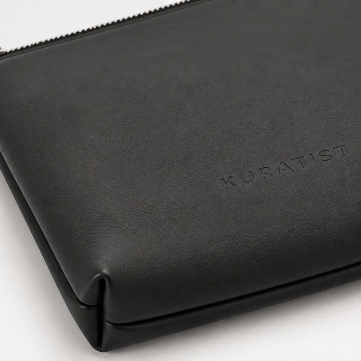 LUMI Tech-Organizer (Premium Echtleder) - Zubehör Taschen - Black Pebble Grain - Kuratist