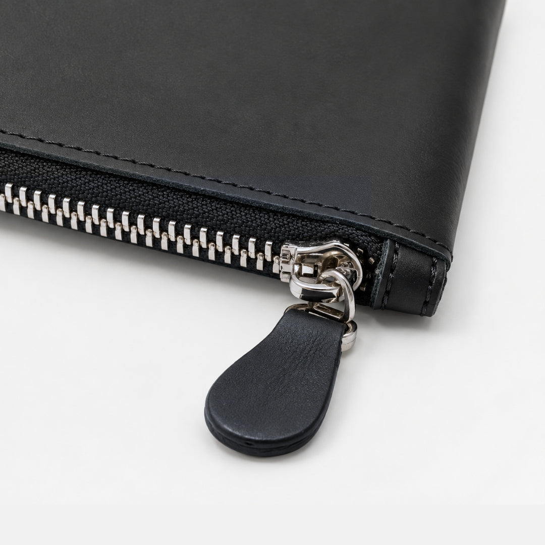 LUMI Tech-Organizer (Premium Echtleder) - Zubehör Taschen - Black Pebble Grain - Kuratist
