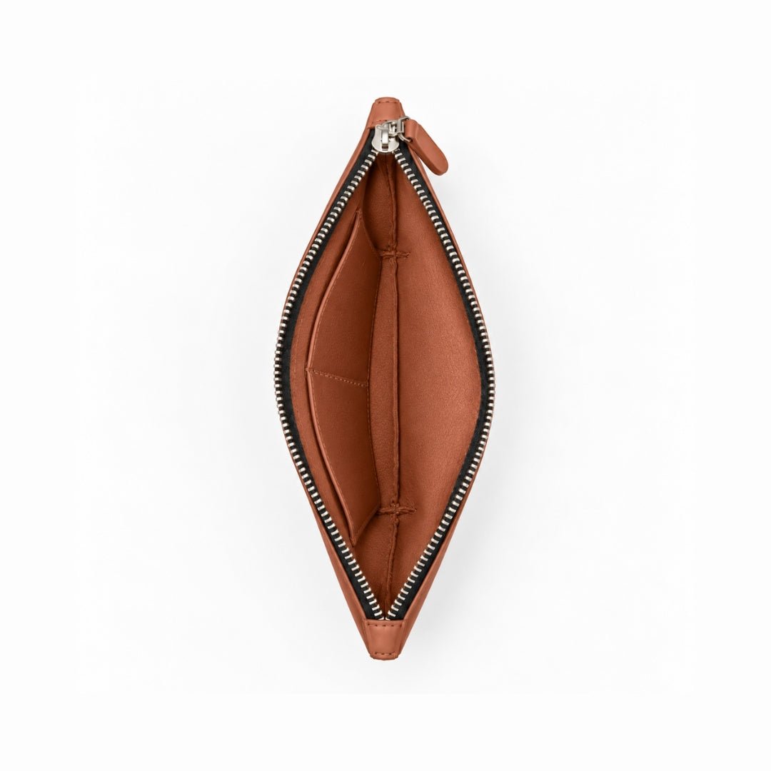 LUMI Tech-Organizer (Premium Echtleder) - Zubehör Taschen - Sienna Brown Fine Nappa - Kuratist