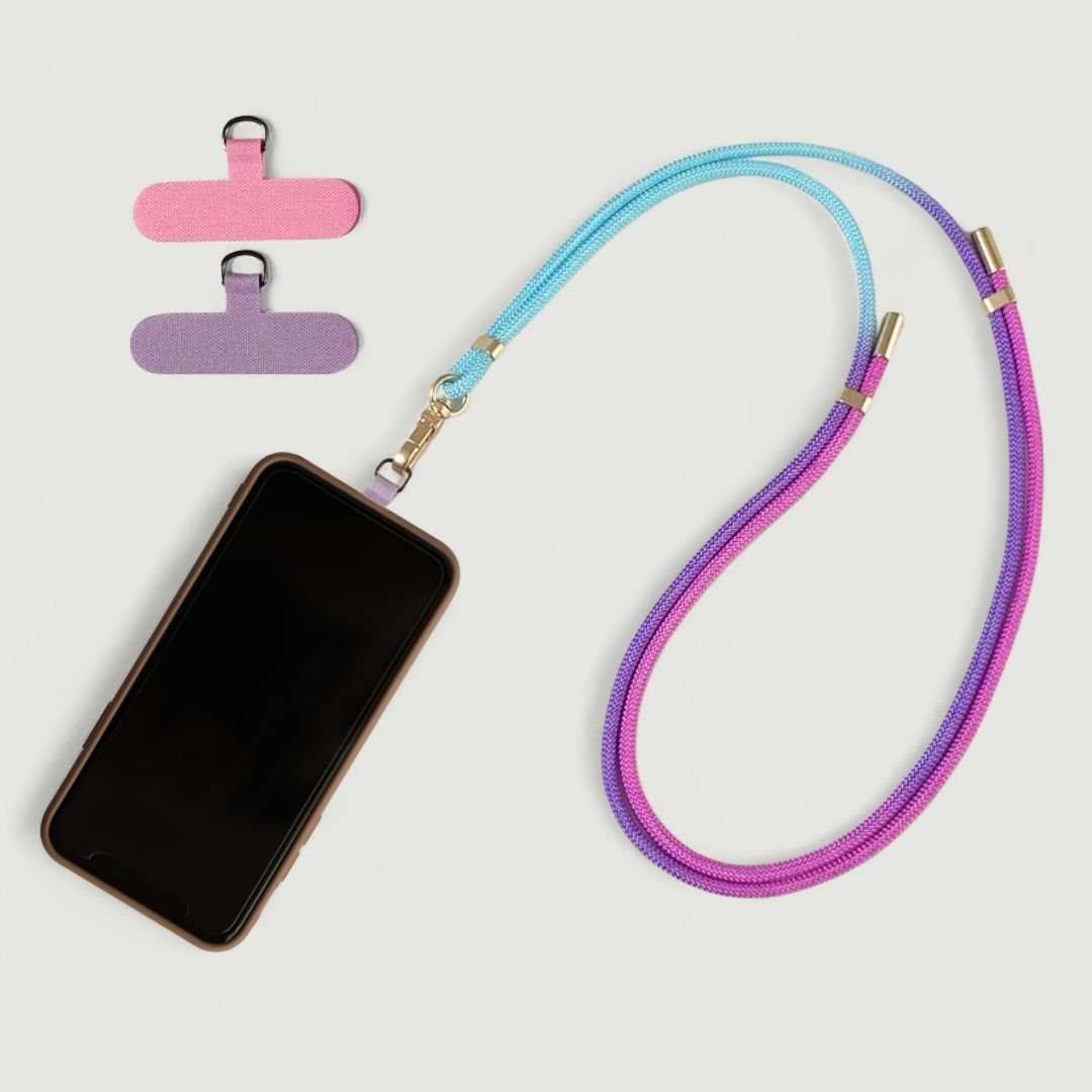 MAJA Universelle Crossbody Handykette - Handykette - Cotton Candy Brass - Kuratist