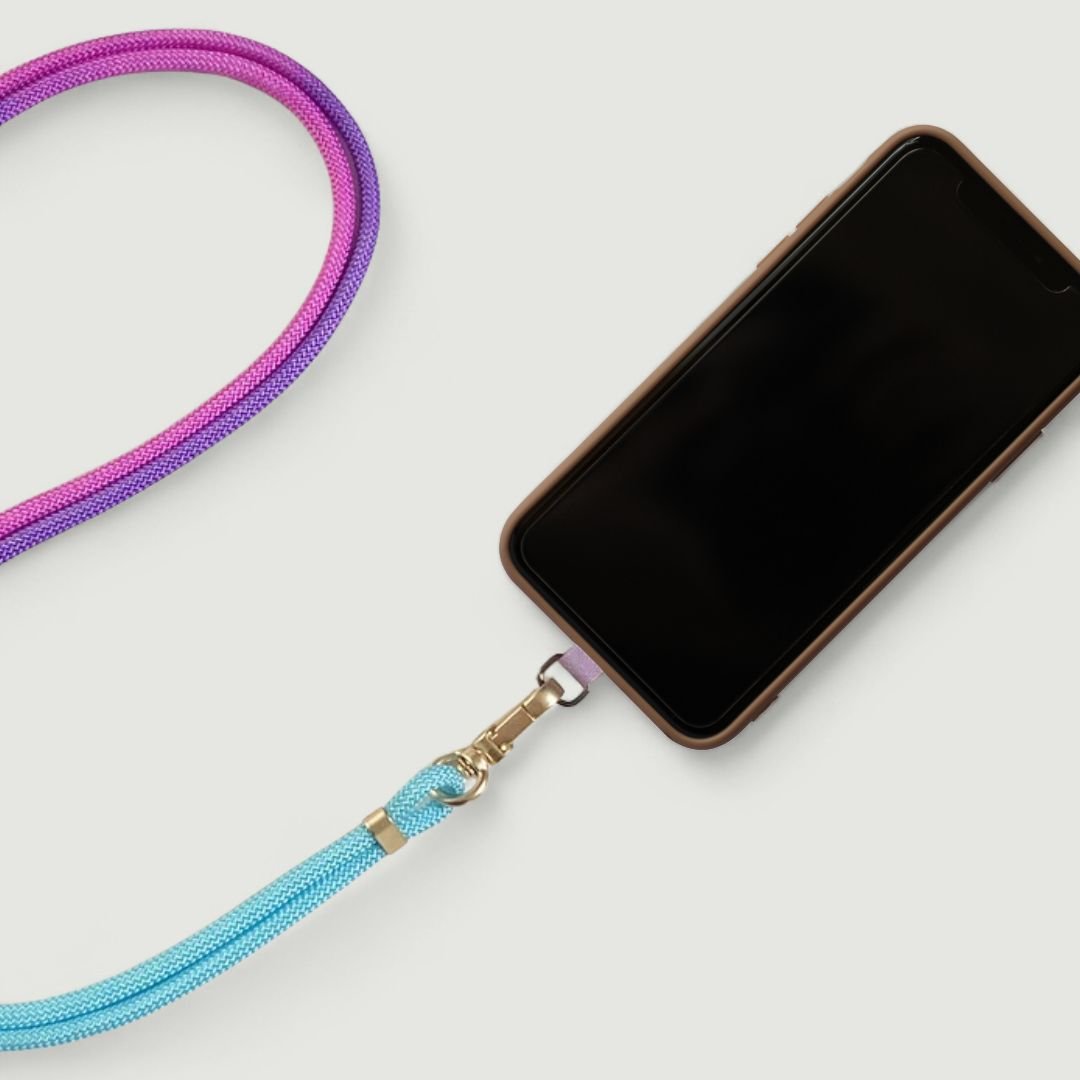 MAJA Universelle Crossbody Handykette - Handykette - Cotton Candy Brass - Kuratist