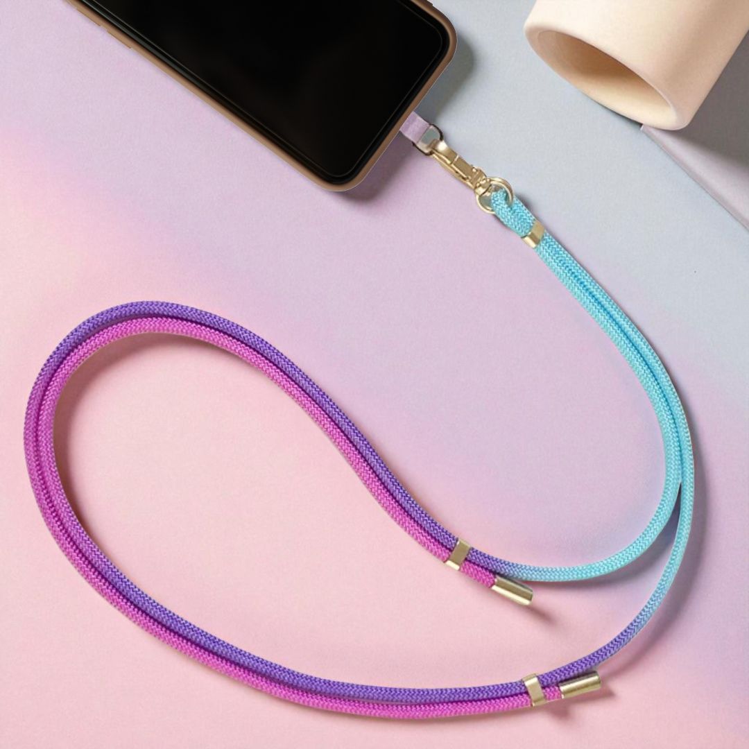 MAJA Universelle Crossbody Handykette - Handykette - Cotton Candy Brass - Kuratist