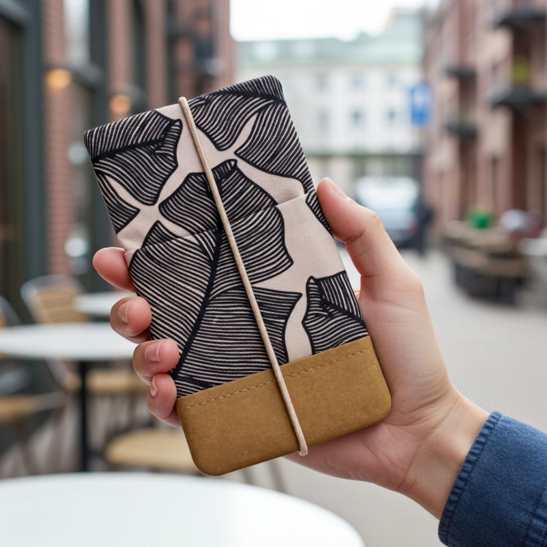 MOIN Handytasche - Handytaschen - Leaves Paper - Kuratist