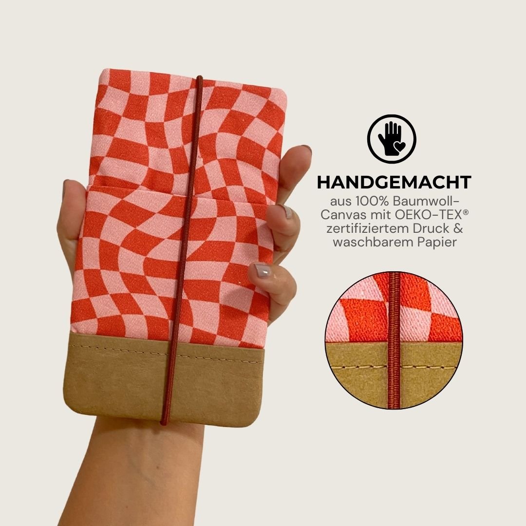 MOIN Handytasche - Handytaschen - Twisted Checkers Paper - Kuratist