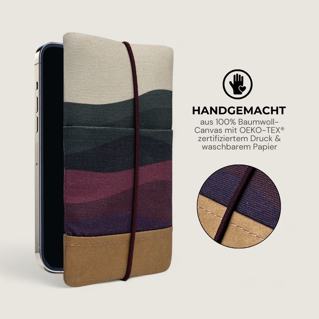 MOIN Handytasche - Handytaschen - Midnight Tide Paper - Kuratist