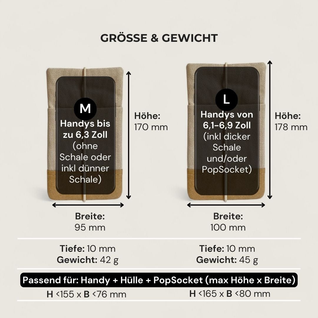 MOIN Handytasche - Handytaschen - Ecru Paper - Kuratist