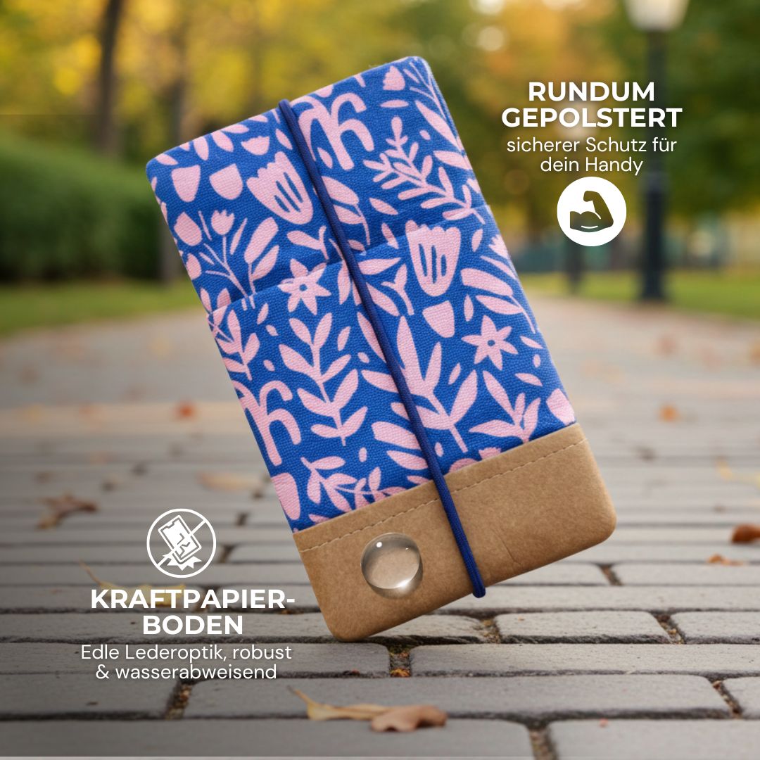 MOIN Handytasche - Handytaschen - Blooming Bliss Paper - Kuratist
