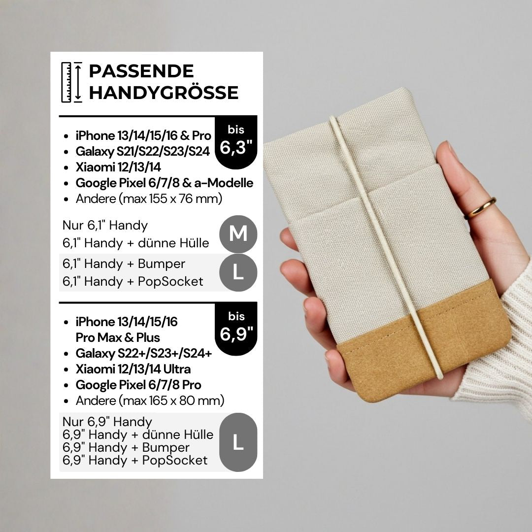MOIN Handytasche - Handytaschen - Ecru Paper - Kuratist