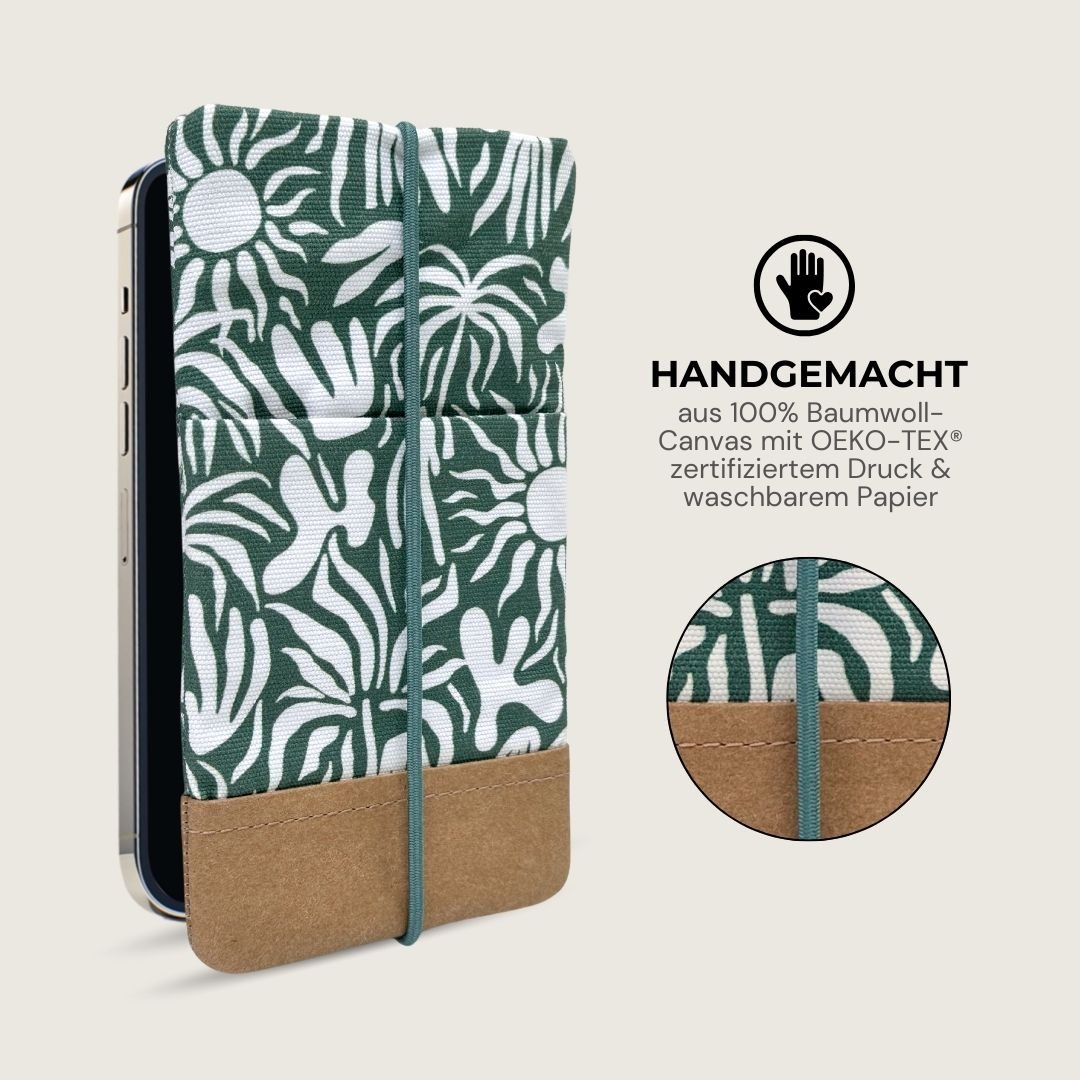 MOIN Handytasche - Handytaschen - Botanic Escape Paper - Kuratist