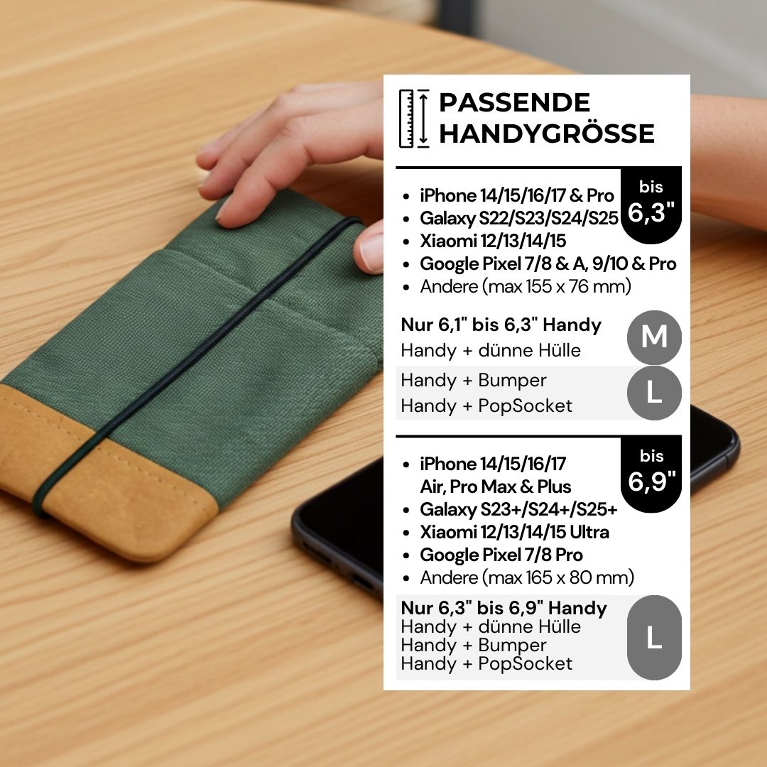 MOIN Handytasche - Handytaschen - Pine Paper - Kuratist