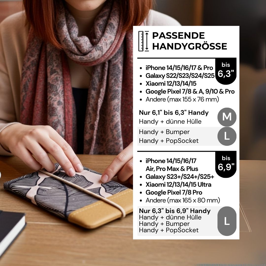 MOIN Handytasche - Handytaschen - Leaves Paper - Kuratist