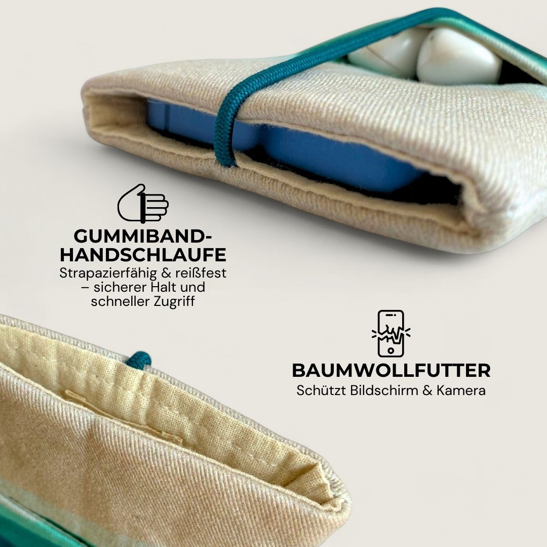 MOIN Handytasche - Handytaschen - Deep Sea Paper - Kuratist