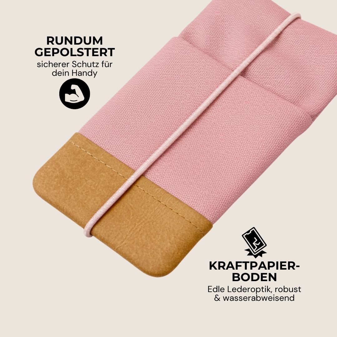 MOIN Handytasche - Handytaschen - Dusty Rose Paper - Kuratist