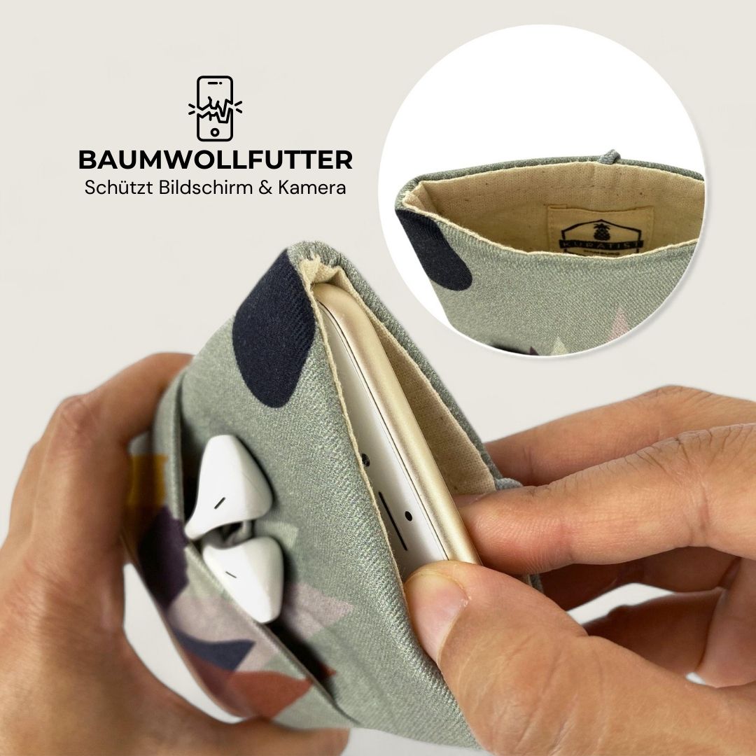 MOIN Handytasche - Handytaschen - Geo Mountains Paper - Kuratist