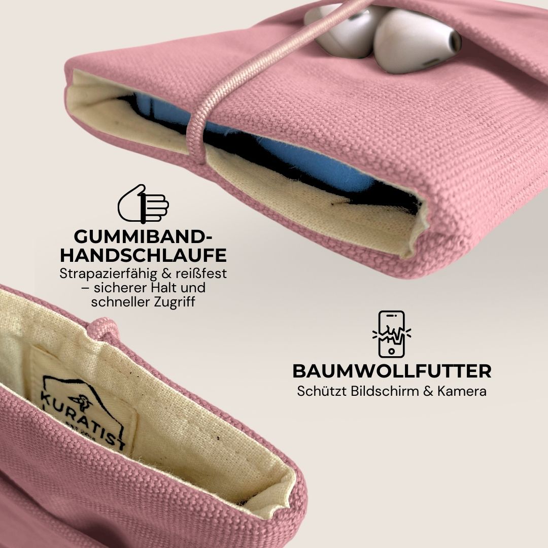MOIN Handytasche - Handytaschen - Dusty Rose Paper - Kuratist