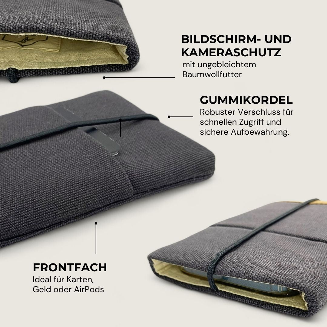 MOIN Handytasche - Handytaschen - Warm Charcoal Paper - Kuratist