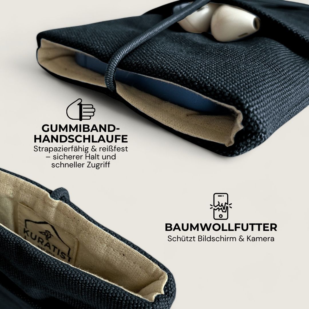 MOIN Handytasche - Handytaschen - Black Paper - Kuratist