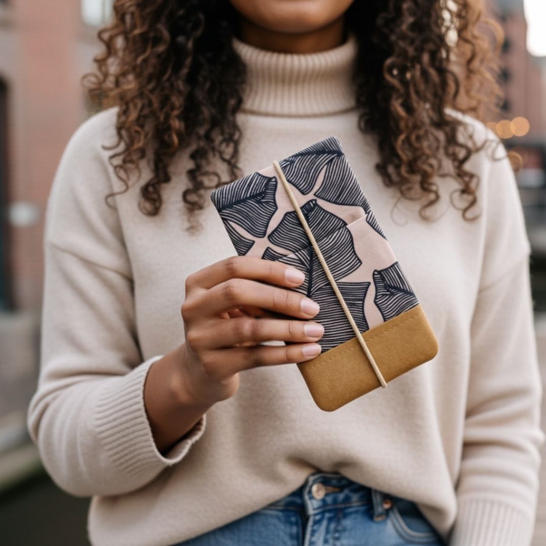 MOIN Handytasche - Handytaschen - Leaves Paper - Kuratist