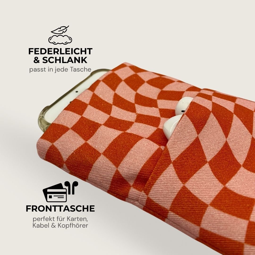 MOIN Handytasche - Handytaschen - Twisted Checkers Paper - Kuratist