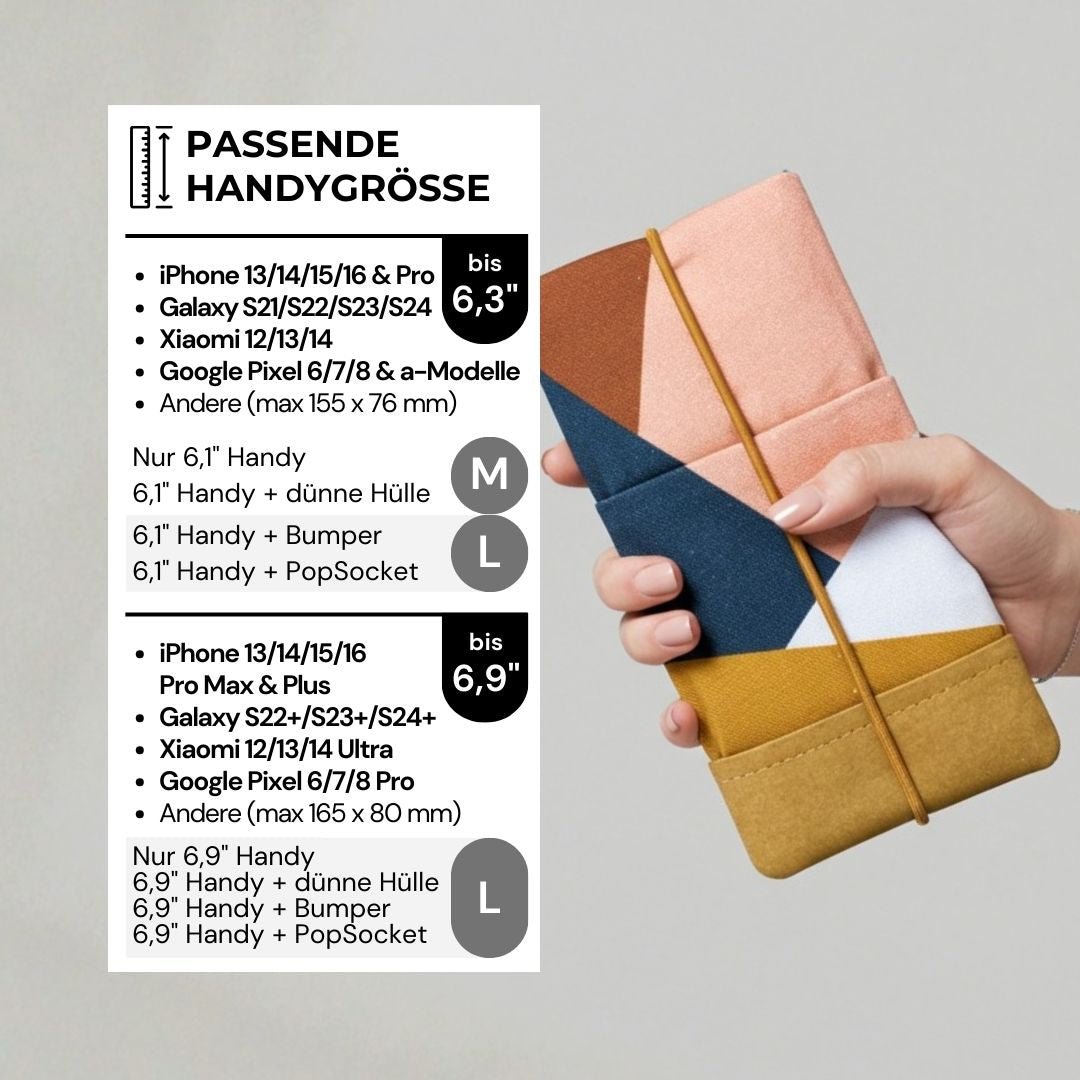 MOIN Handytasche - Handytaschen - Geo Sunrise Paper - Kuratist