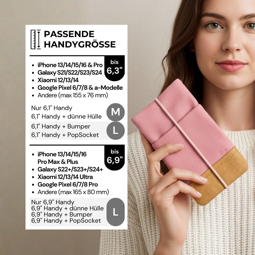 MOIN Handytasche - Handytaschen - Dusty Rose Paper - Kuratist